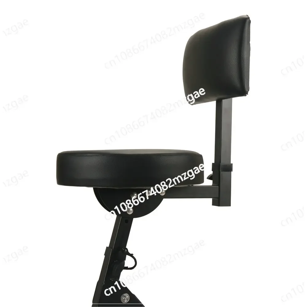 Guitar playing stool, pedal bar folding folk classical, guitar sitting stool seat pedal