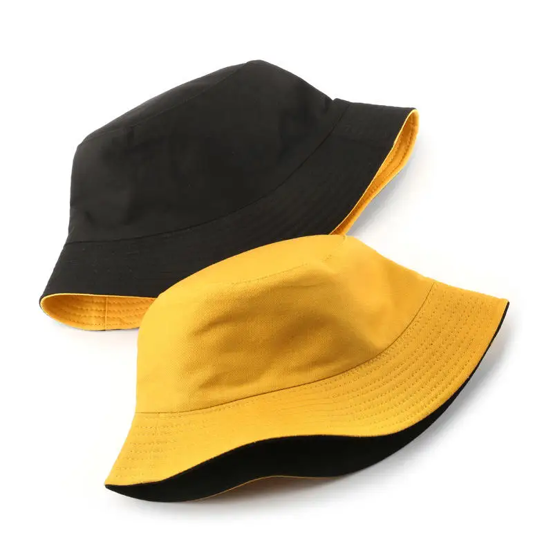 Gorra de pescador de doble cara con logotipo personalizado, sombrero de cubo para pescar en la playa y el sol al aire libre para primavera y verano, Bob Panamá de algodón puro para hombres y mujeres
