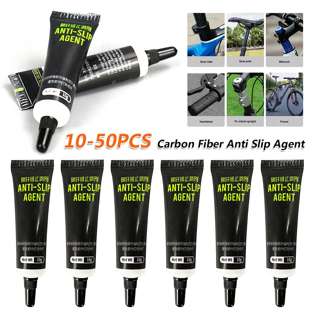 10g Anti-Slip Grease Non-Corrosive Carbon Fiber Bike Parts Anti Slip Grease Easy To Clean for MTB Bikes Handbars Seatpost Stems