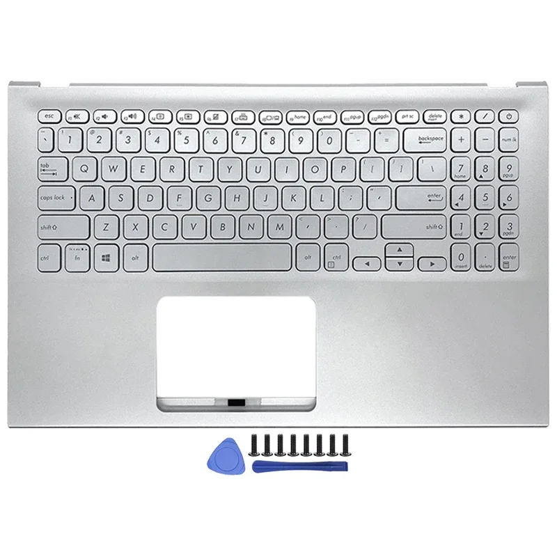 Imagem -05 - Nova Capa para Laptops Asus Vivobook X512 X512f F512 V5000f Notebook Lcd Capa Traseira Moldura Frontal Apoio para as Mãos Acessórios para Laptop Inferior