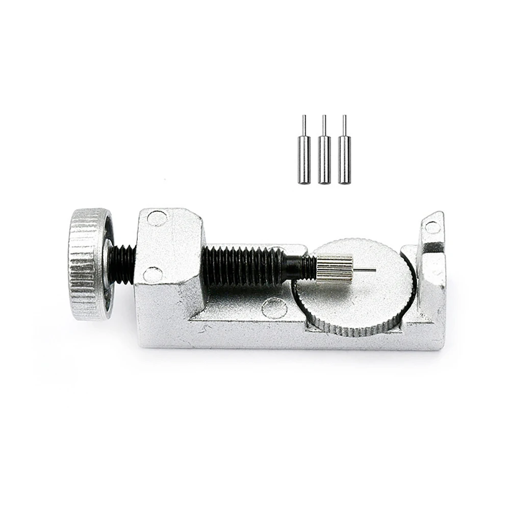 15pcs in 1 Watch Repair Tool Kit Strap Change Tool Strap Holder Base Mechanical Watch Repair Tool Set