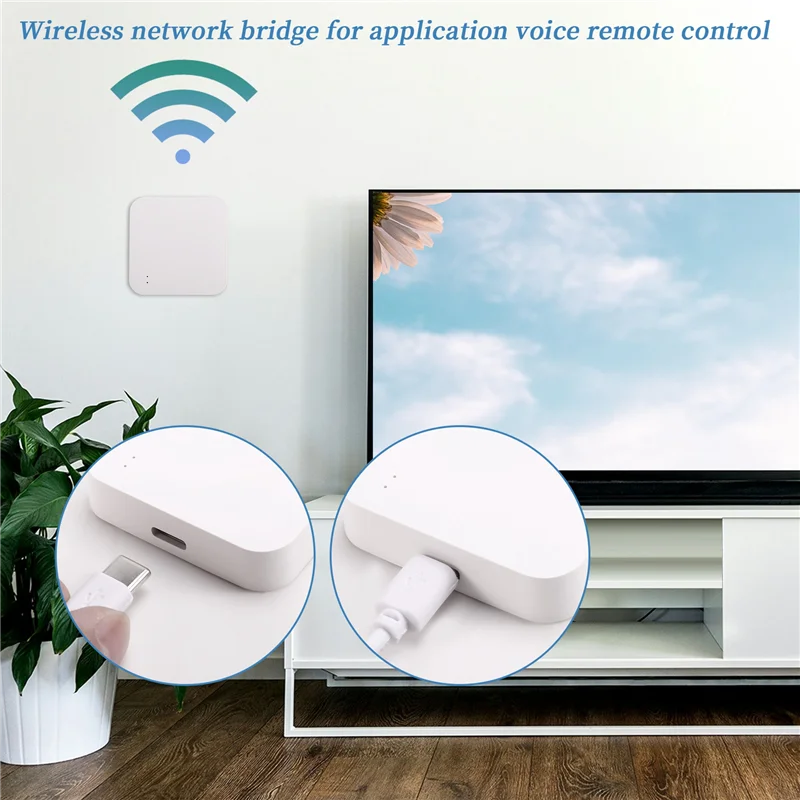 

Умный концентратор ABUD-Ewelink Zigbee 3,0, беспроводной шлюзовый мост для голосового дистанционного управления приложением, работает для Alexa Google Home Assistant