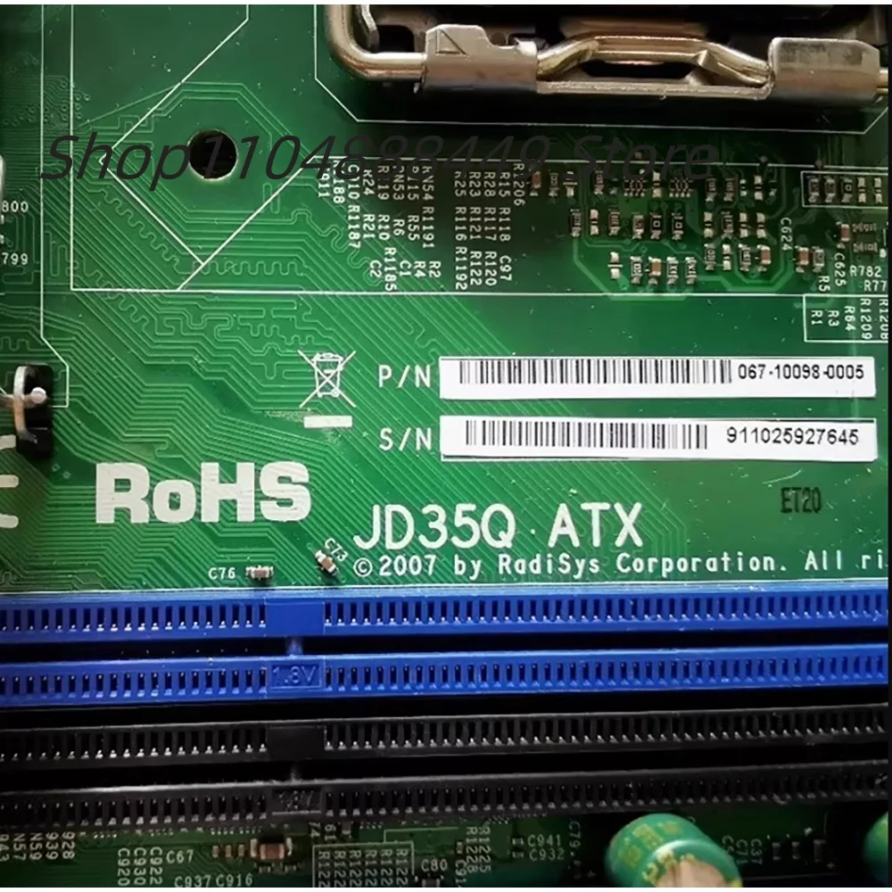 Placa-mãe do equipamento C2SBI-RSYS-JD2 JD35Q ATX