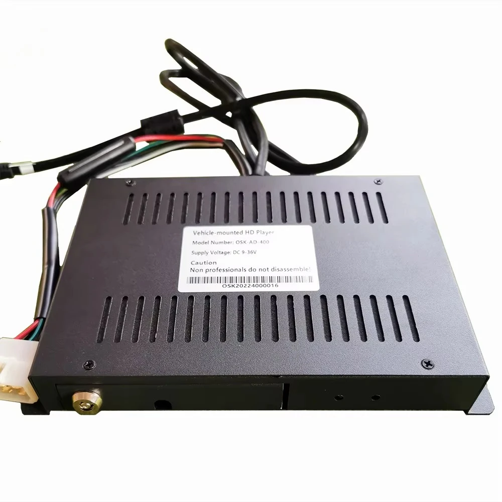 OSK 12V/24v automotive 4G WIFI Android high definition advertising player high definition MI/AV input