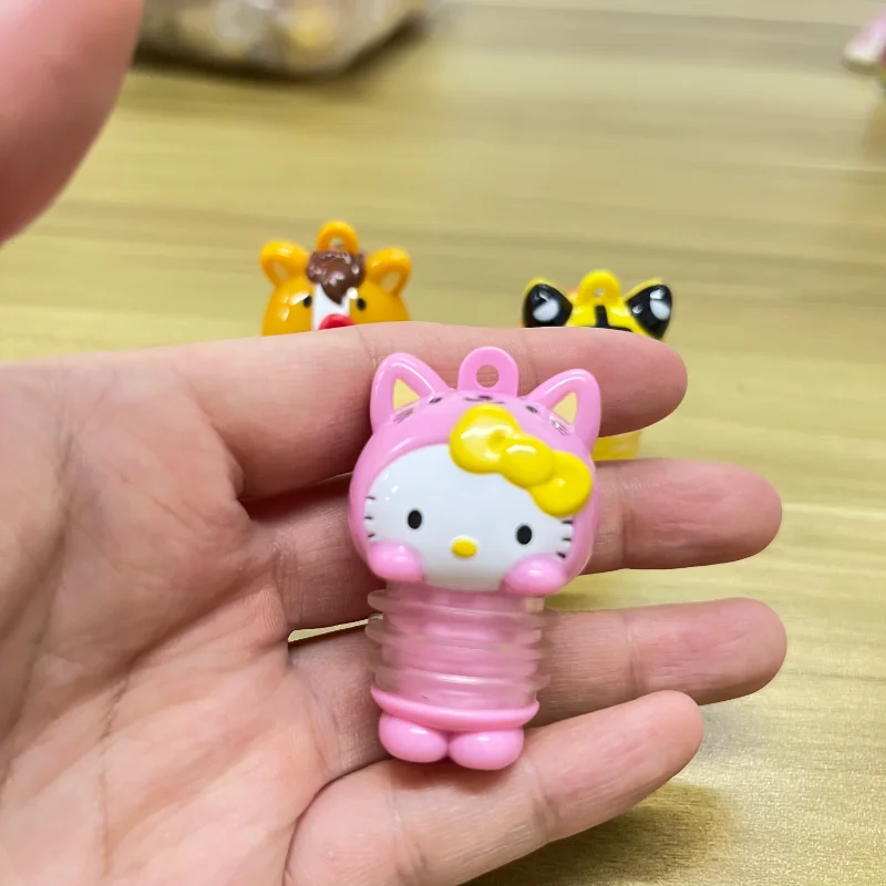 Sanrio Anime Figures Hello Kitty Kawaii Doll KT Cat Cap Desktop Decoration Collect Ornaments Model Toy Kids Gifts