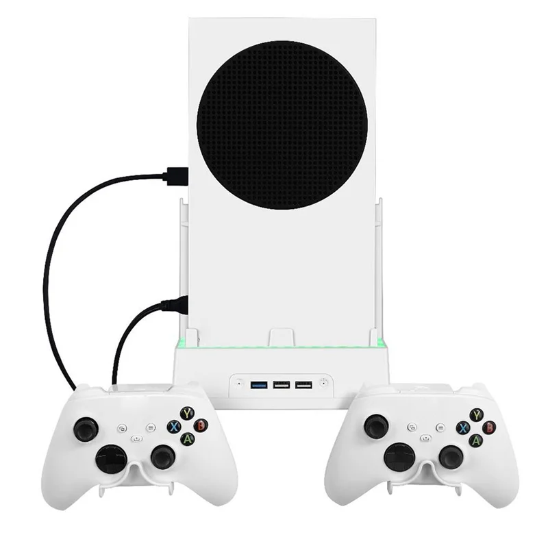 

A73E-Game Handle Storage Cooling Base Wall Mounted 7 Lighting Modes S Vertical Stand