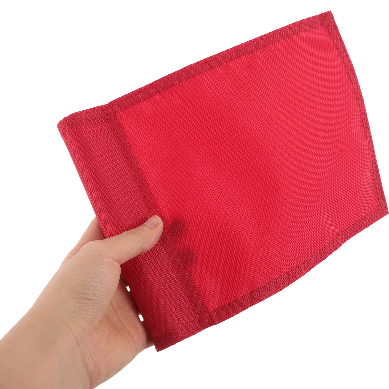 

1pc Durable Nylon Golf Practice Putting Target Red Enhance Visibility Efficiency Universal Compatibility for Golf