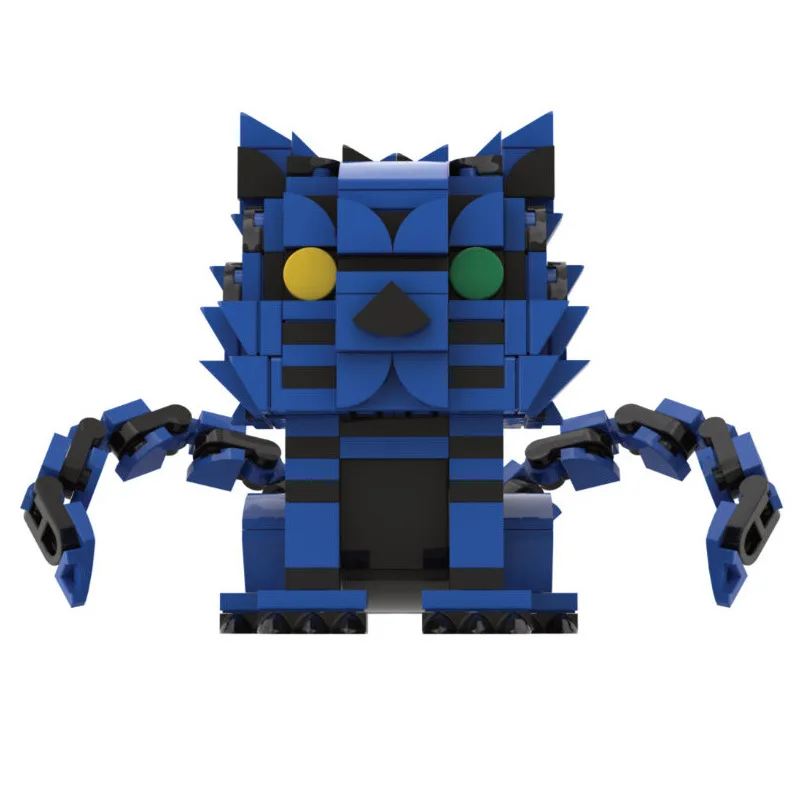 

Japanese hot blooded youth cartoon Tailed beast with two tails Travel again nekomata BUilding blocks Brickheadz Toys