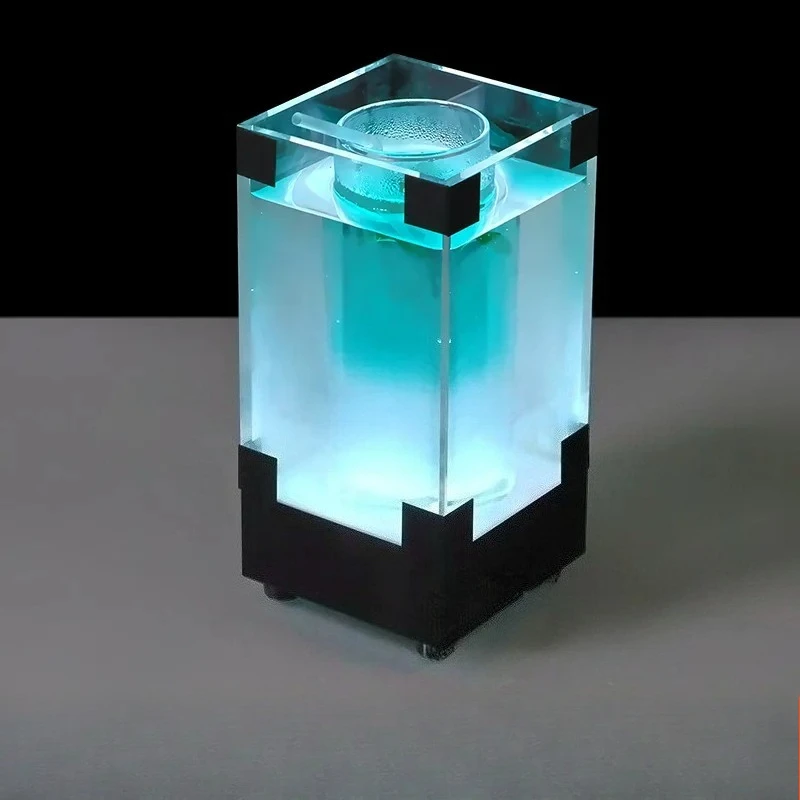Multicolor Acrylic LED Light Up Bar Cup Stand for Cocktail Glasses KTV Party Decor