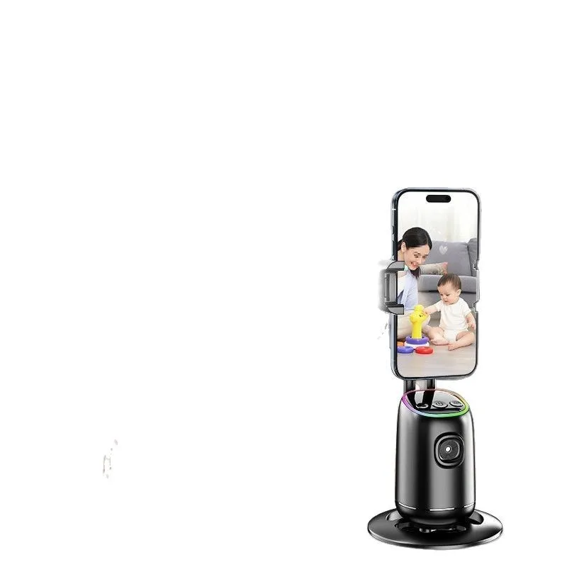 Multi-person lock shooting gimbal portable panoramic shooting mobile phone live broadcast bracket