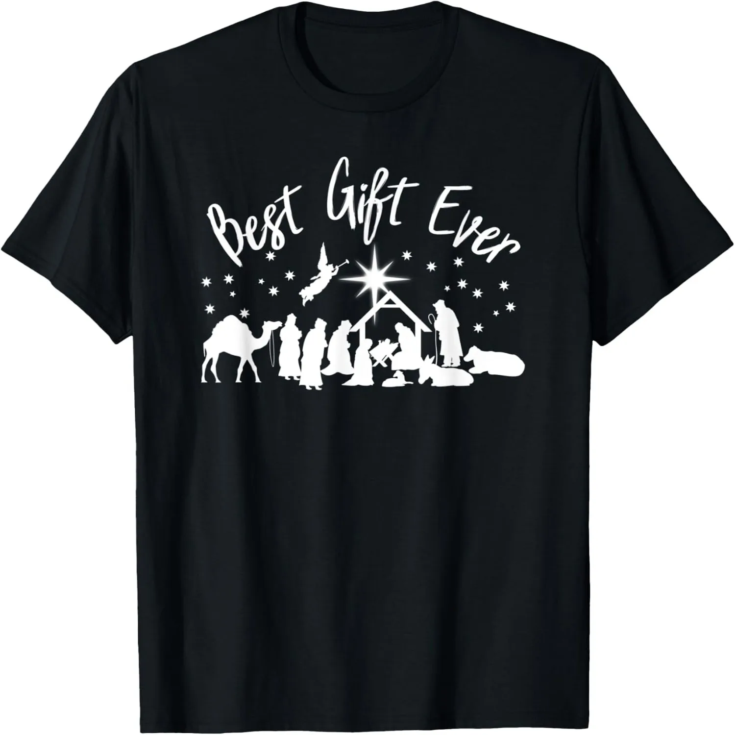 BEST GIFT EVER Christian Christmas Jesus Nativity Religious T-Shirt