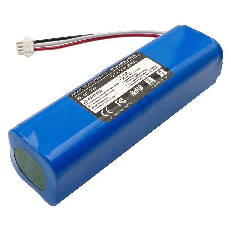 14.4V Vacuum cleaner lithium battery, for Xiaomi Lydsto R1 Rodmi Eve Plus Viomi S9 Viomi VXVC11, VXVC12, VXVC13, 1A, 1C, 1X