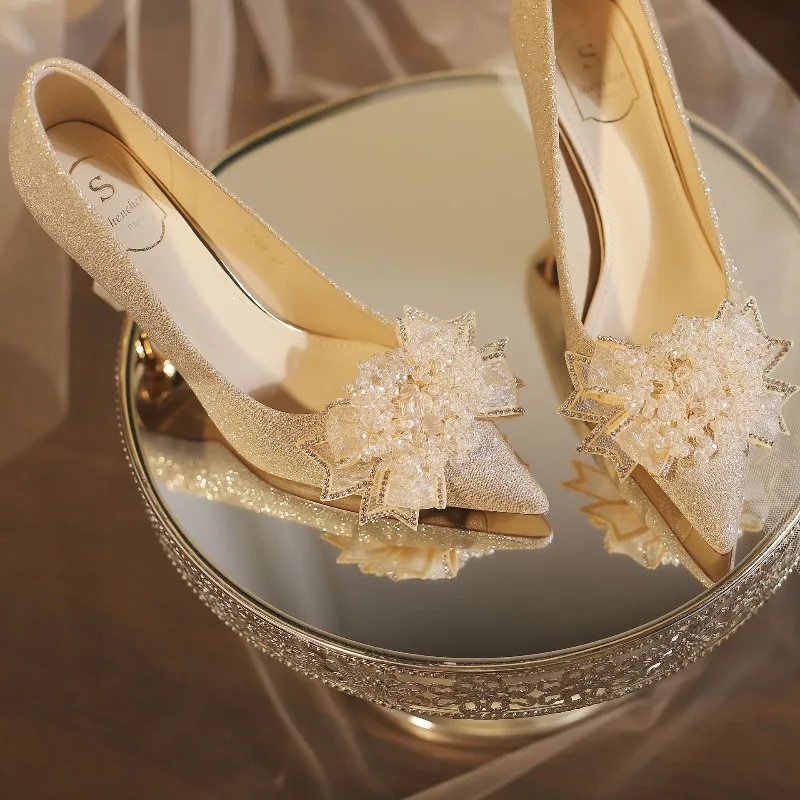 

Luxury Women's Shoes Designer Banquet Shoes Summer High Heels for Women 2026 Fashion Dress High Heel Pumps New Zapatos De Mujer