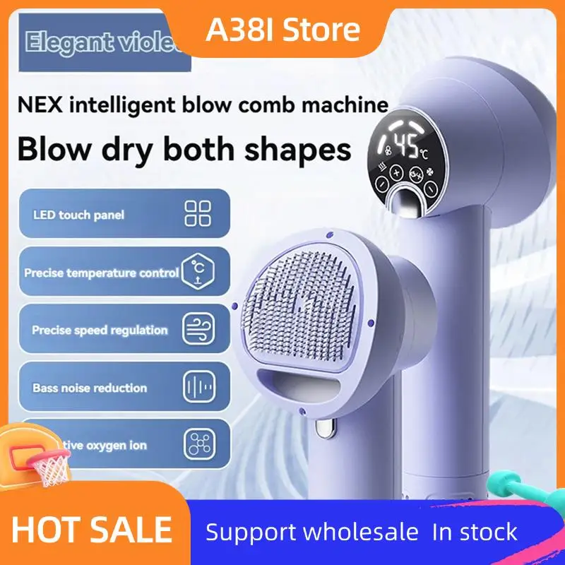 

A38I Pet Hair Dryer For Small Animals, White Dog And Cat Blow Dryer, Pet Grooming Supplies