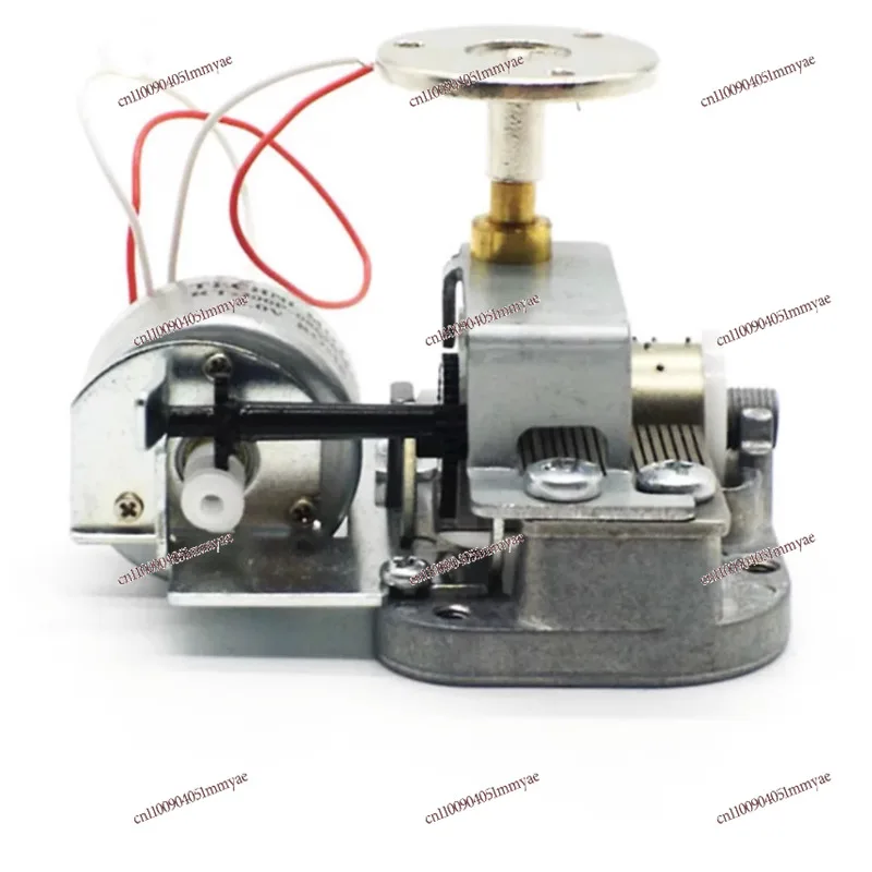 

Handmade electric music box movement 3.0V electric motor + 24mm rotating small turntable