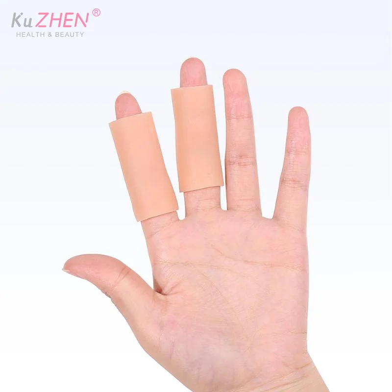 Silicone Finger Protectors 10 Pieces Designed To Protect Fingers Reduce Friction And Provide Moisture Anti-Chafing Finger Cots