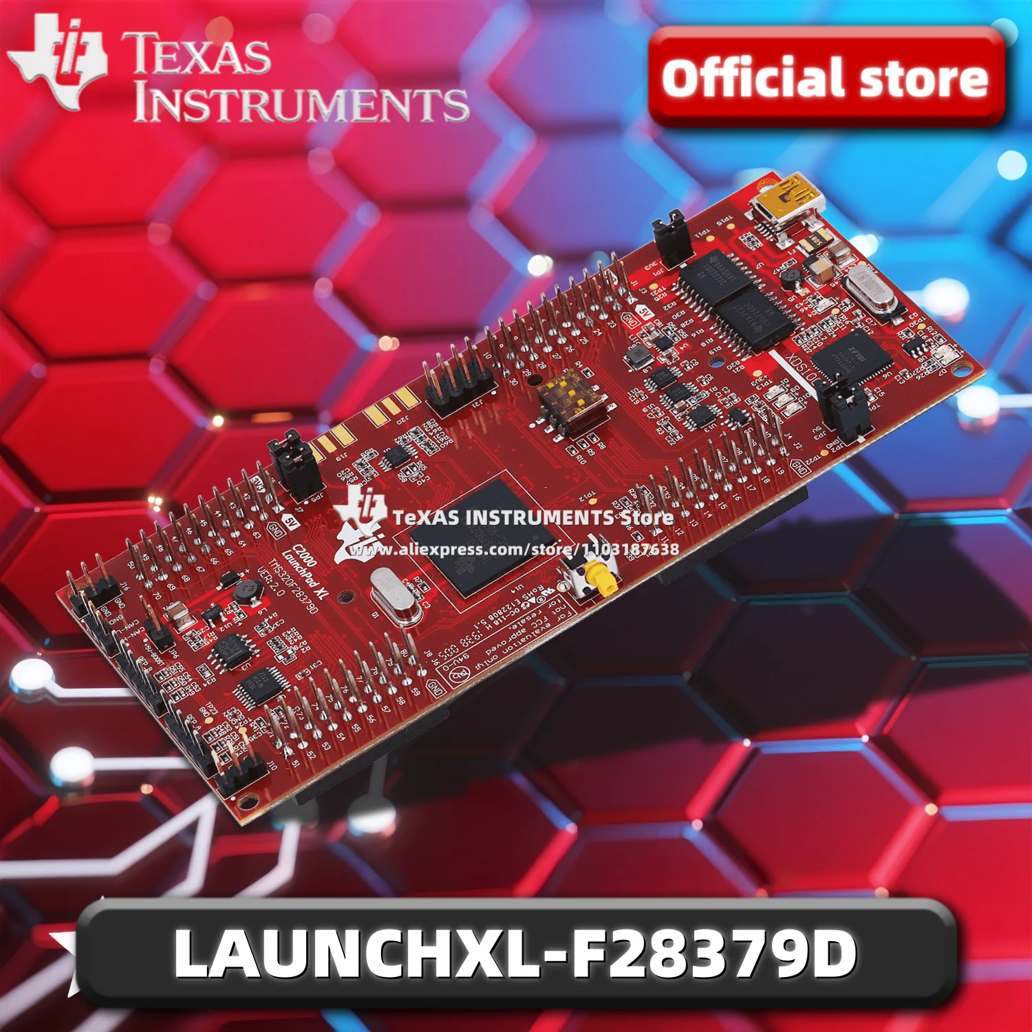 【TI الرسمية】 LAUNCHXL-F28379D C2000 DelfinoMCUTMS320F28379D العلامة التجارية الجديدة الأصلية #1