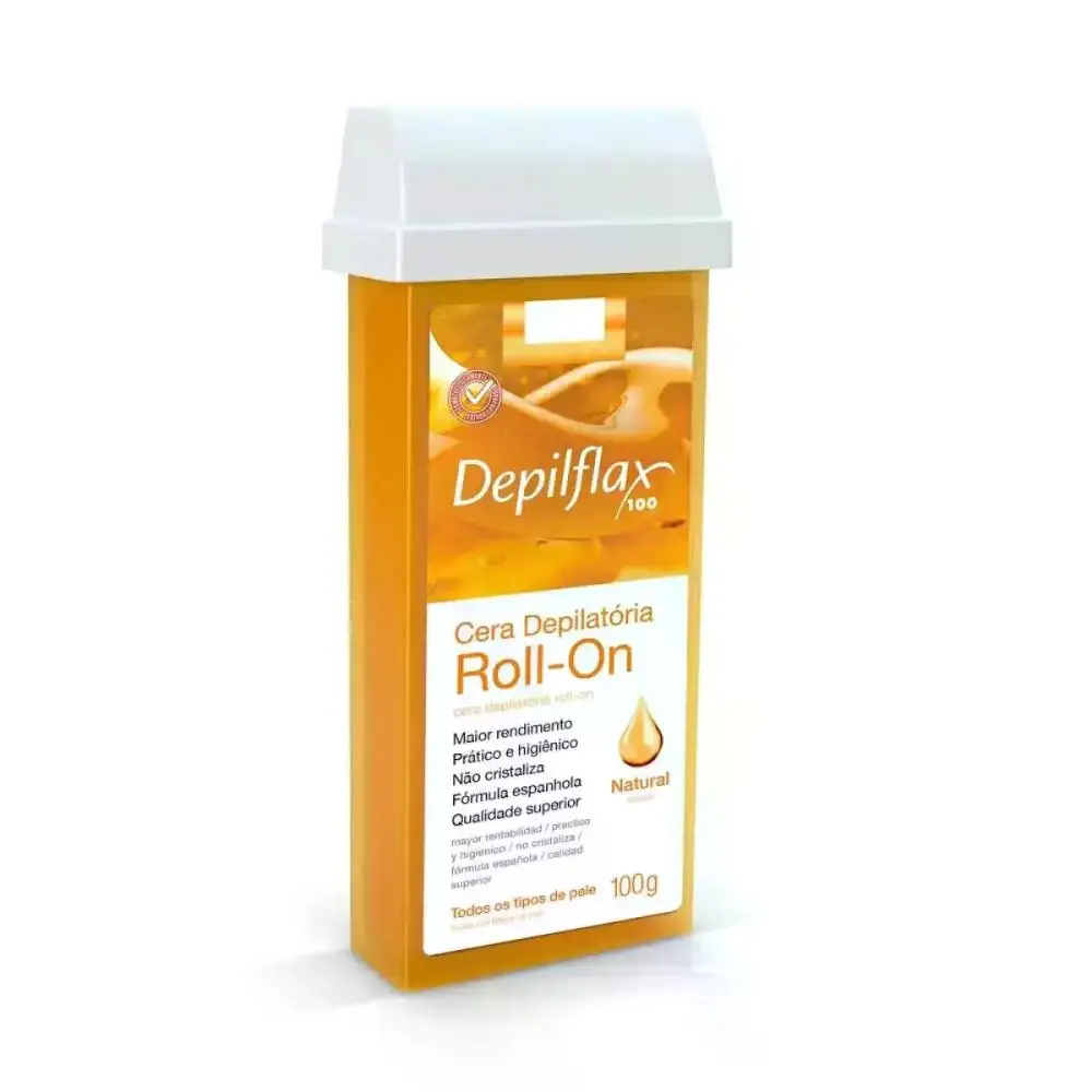 Depilflax Natural Roll-On Wax 100G