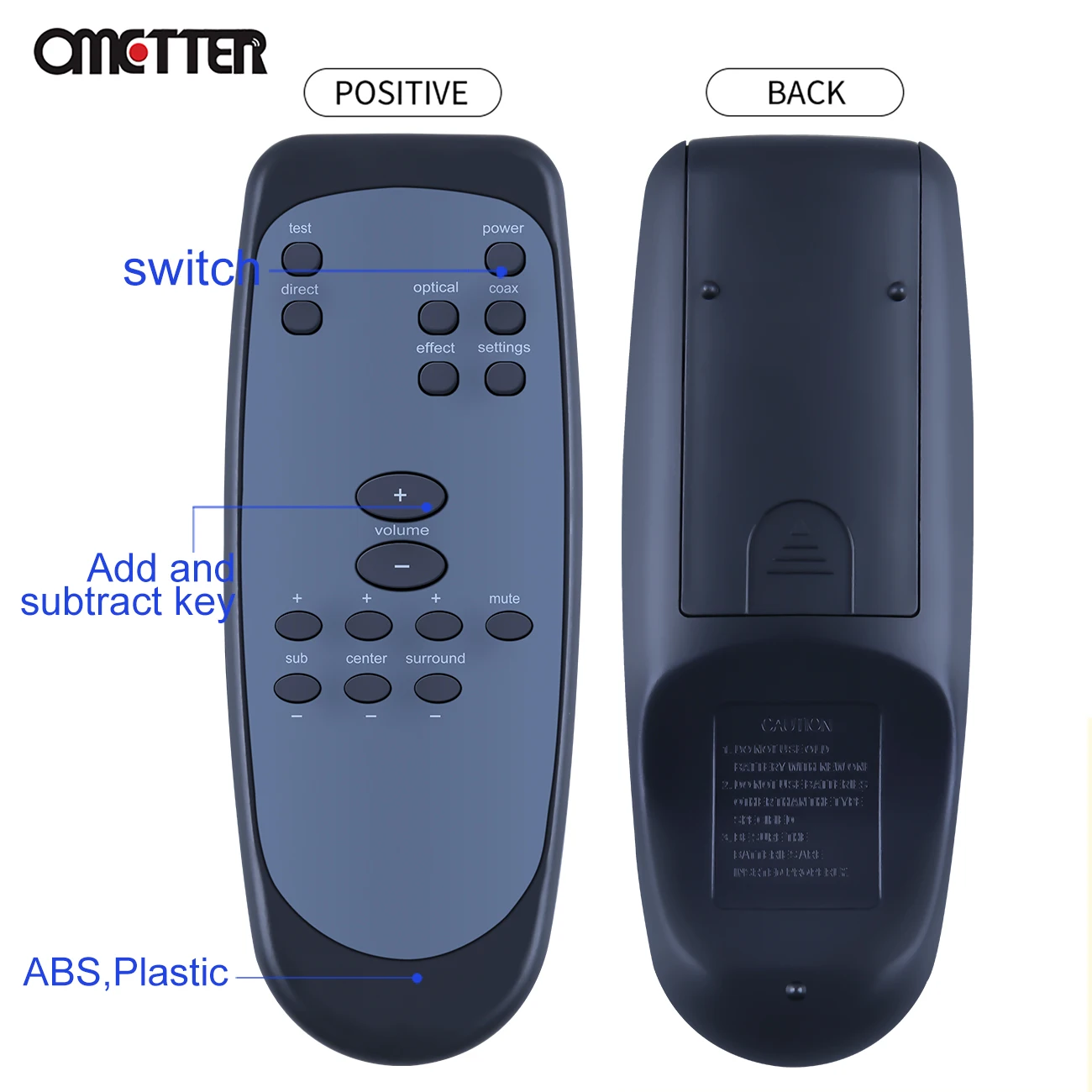 Controle remoto para sistema informático, controlador de alto-falante para logitech z5500, z5500, z5450, z680