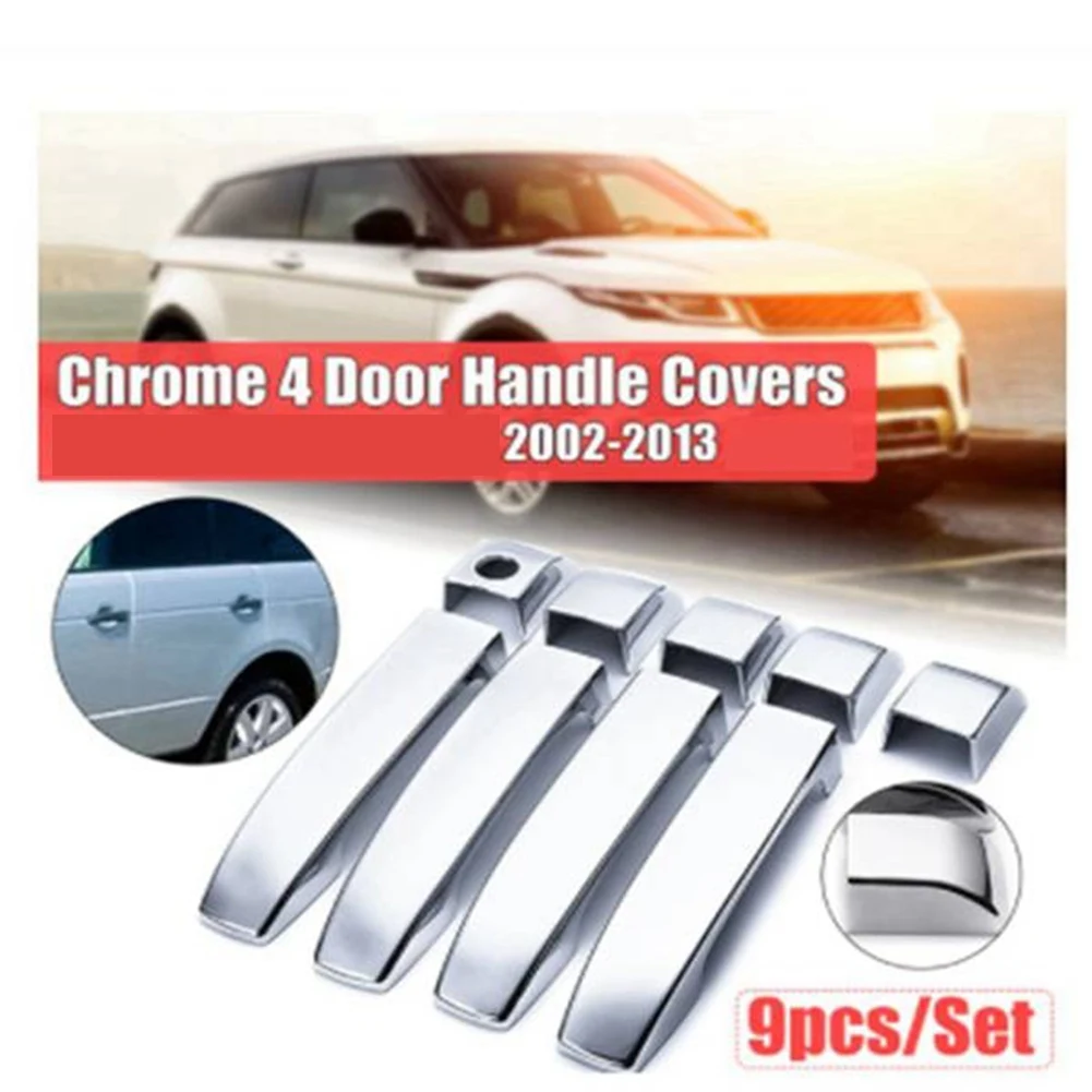 

ABHX-Car Door Handle Covers Trim Exterior Door Handle Cover For L322 2002-2012 Chrome