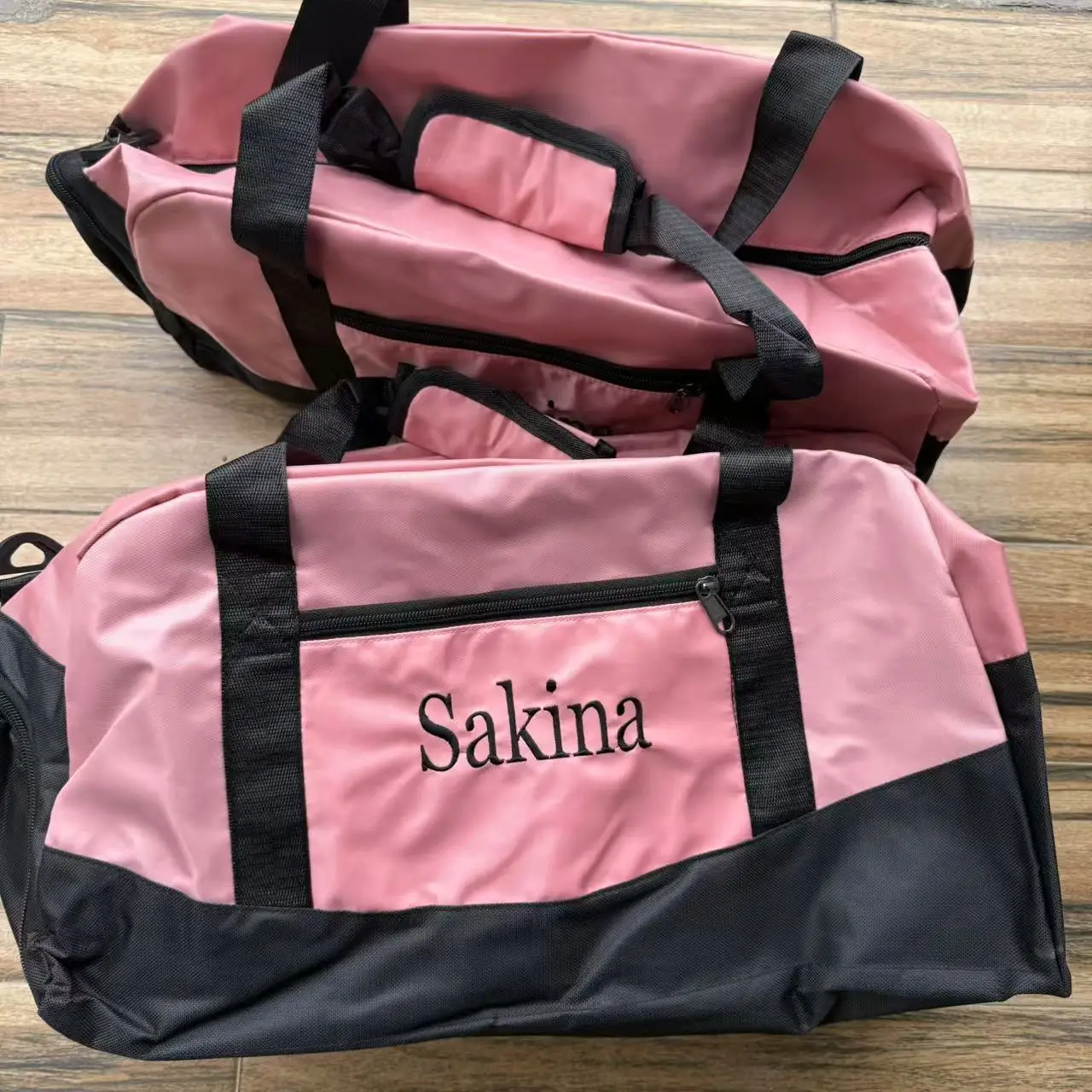 

Personalized Duffel Bag Embroidered Sports Gym Travel with Wet Dry Pockets & Shoe Compartment Gift For Groomsman,Bridesmaid