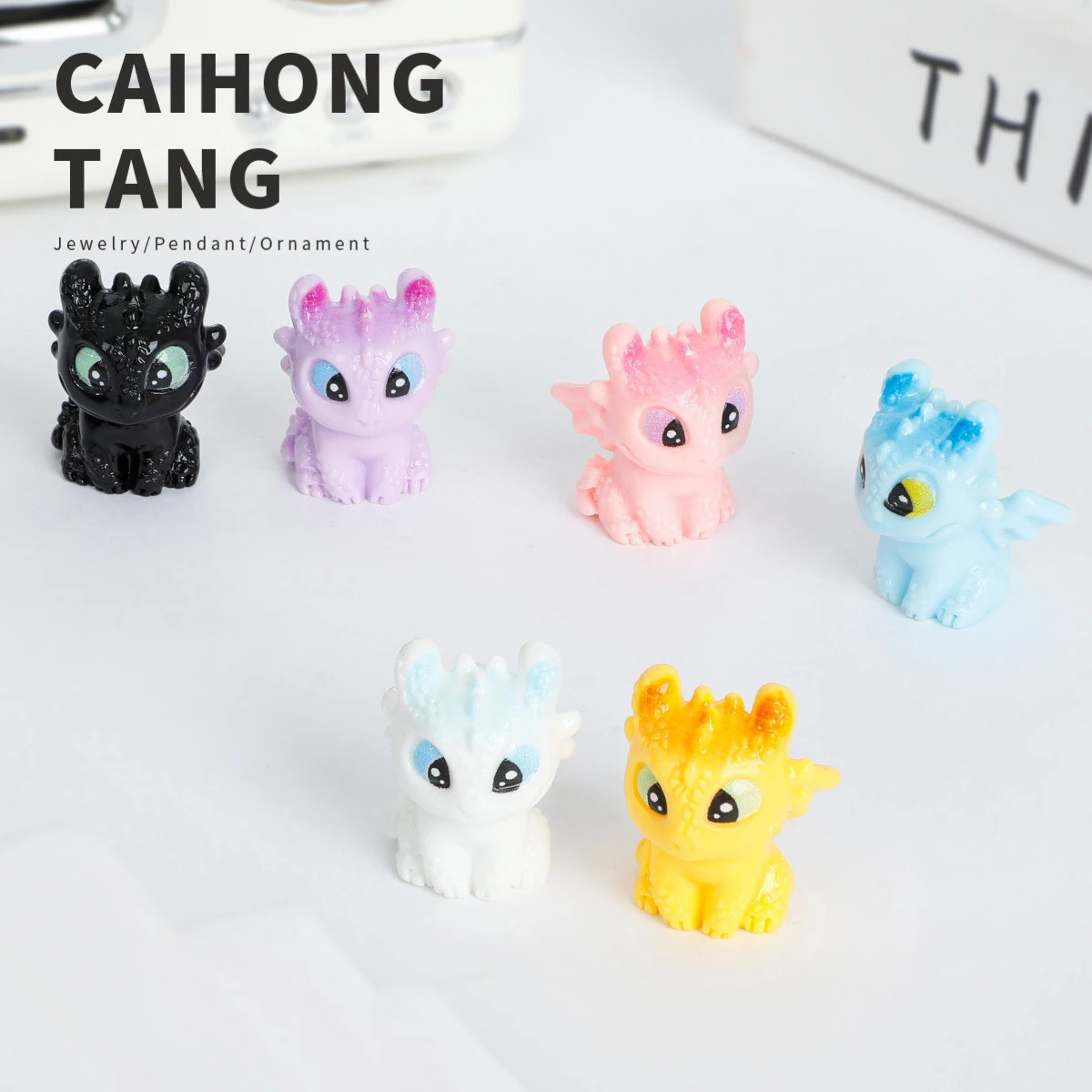 6 قطعة/المجموعة كيفية تدريب دمية التنين الخاصة بك الكرتون أنيمي نموذج سطح المكتب زينة زخرفية الإبداعية سيارة لتقوم بها بنفسك اكسسوارات اللعب