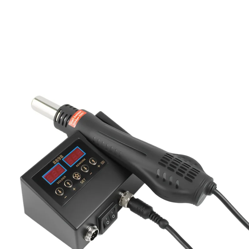 

Hot air gun dismantling and welding table 110V dual digital display two-in-one electric soldering iron welding table