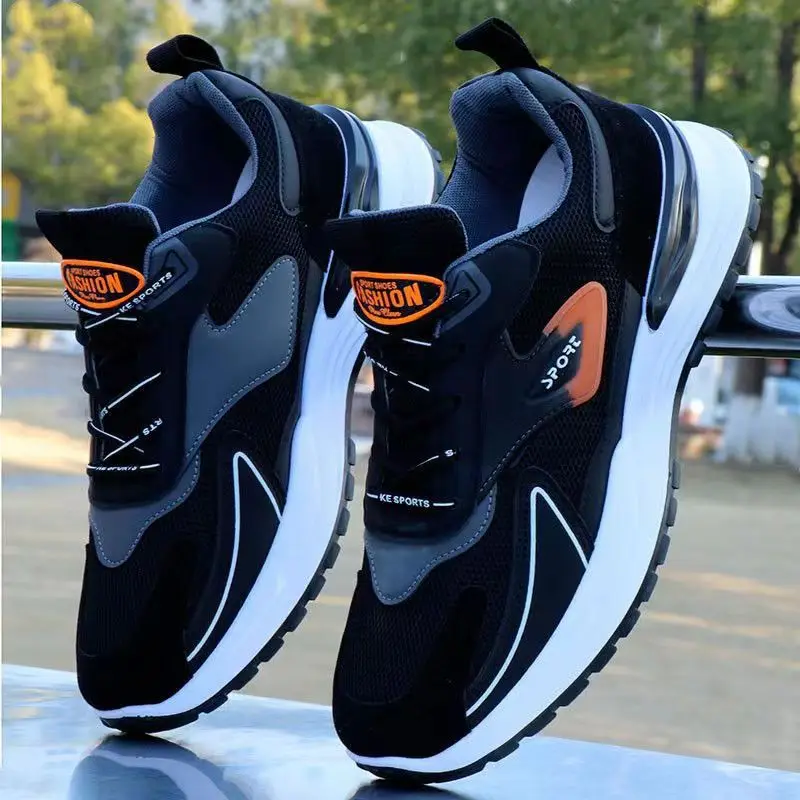 Men Sneakers Casual Fashion Sport Sneakers Outsole 2023 New Fashion Running Shoes Men\'s Mesh Breathable Shoes Zapatillas Hombre