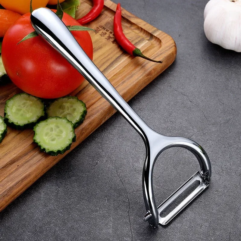 Stainless Steel Fruit Vegetable Peeler Potato Carrot Apple Peeler Grater Kitchen Gadget Multifunctional Steel Vegetable Tools