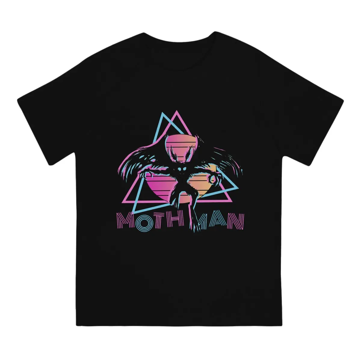 Mothman Humanoid Creatures TShirt Mothman 80s Vibe Cryptid Cryptozoology Classic Elegant Polyester T Shirt Men Tee Shirt Ofertas