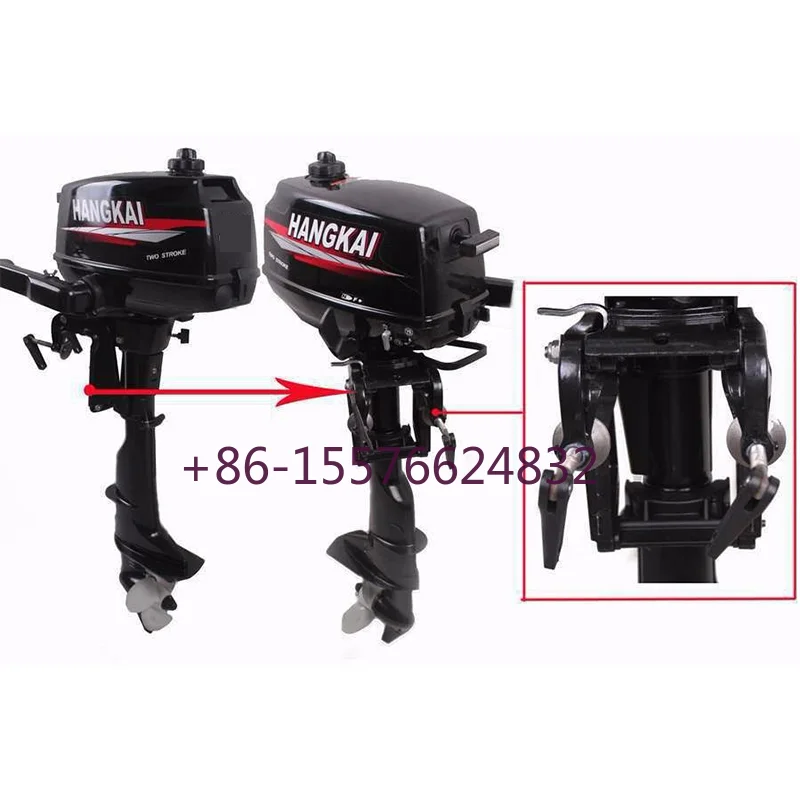 

Four Stroke 7.0/8.0 HP Air-Cooling Gasoline Engine for Fishing Boat Assault Rowing Boat, 4 Stroke 6.0HP Inflatable Kayak Canoe