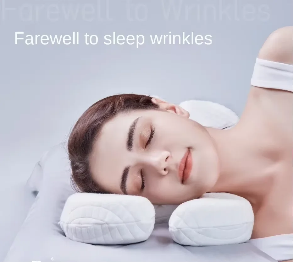 Women Anti-Wrinkle Sleeping Bra Cleavage Sleep Face Wrinkles Prevention Pillow Designed for Side Sleepers and Stomach Sleepers