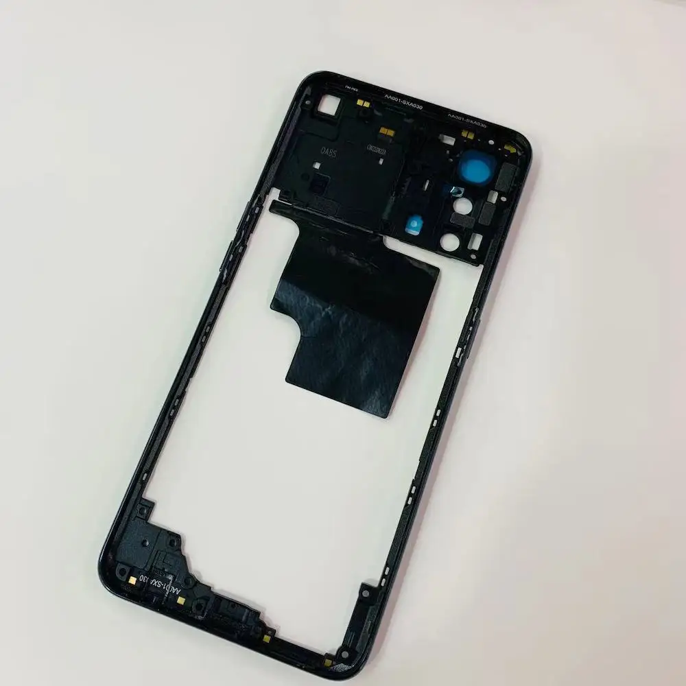 For Oppo A74 4G Middle Frame Bezel Middle Plate oppo A74 Middle Frame With NFC Repair Parts