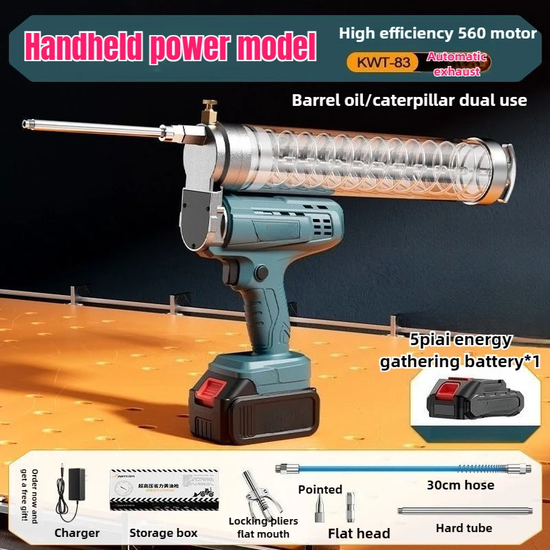 Für 18V Batteriepistolen Fettinjektor Batteriebetriebene Fettpresse Nägel Pistole Nietpistole Elektrisches Nietwerkzeug für den Haushalt