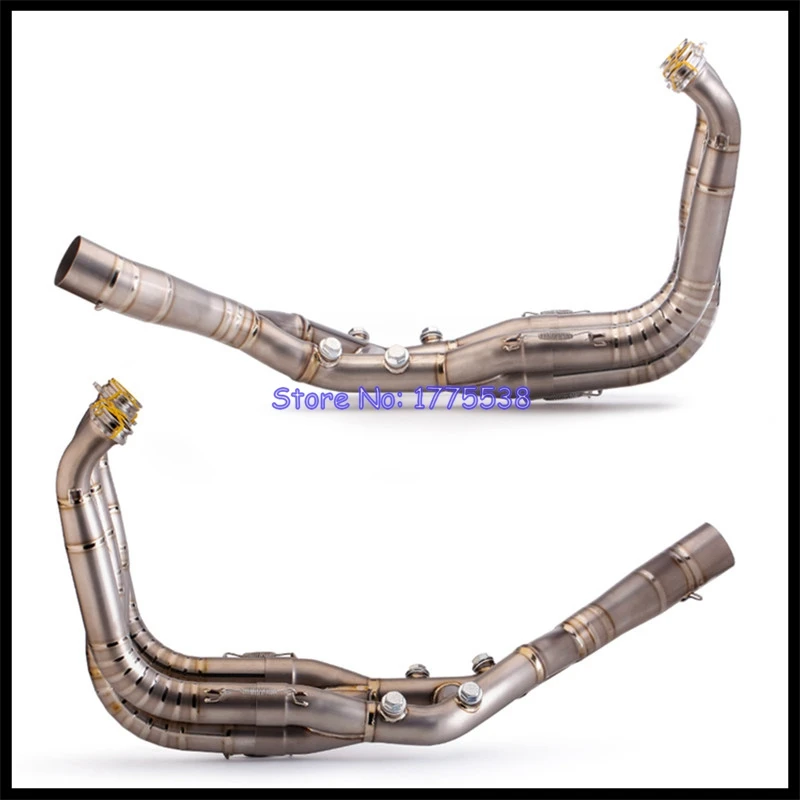 Titanium for BMW S1000R 2021-2025 S1000RR 2019-2025 Motorcycle Exhaust System Manifold Header Connect Original Exhaust Muffler