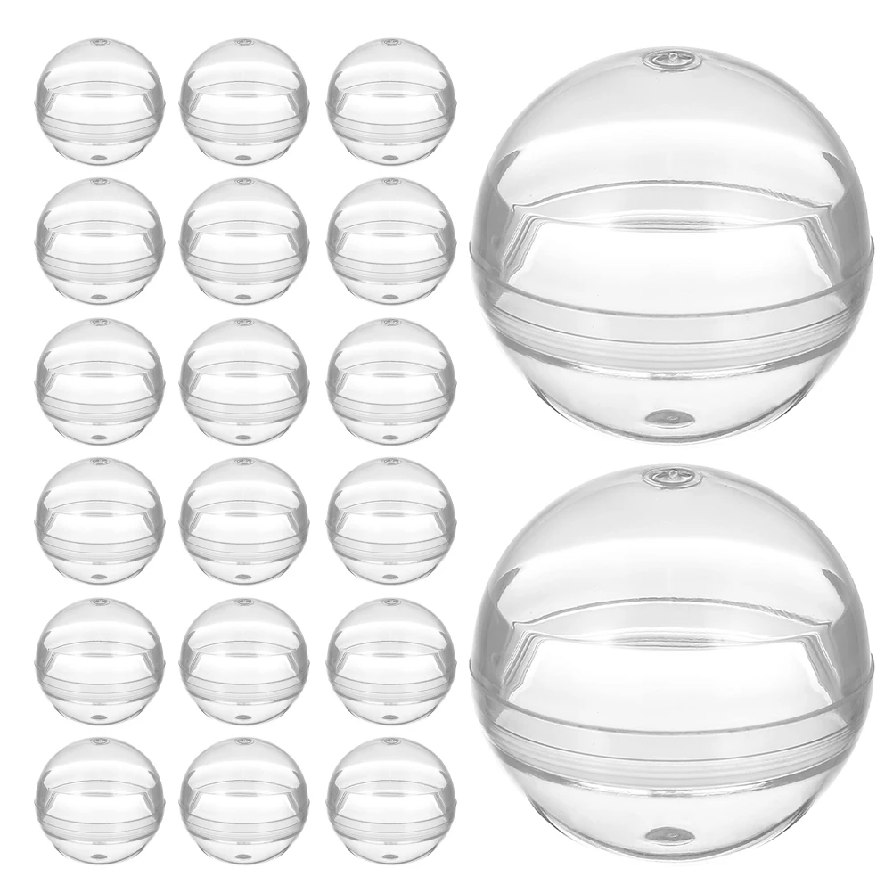 

150 Pcs Transparent Shell Balls for Funny Toy Empty Shells Multipurpose Fillable Kids Claw Machine Plastic Child