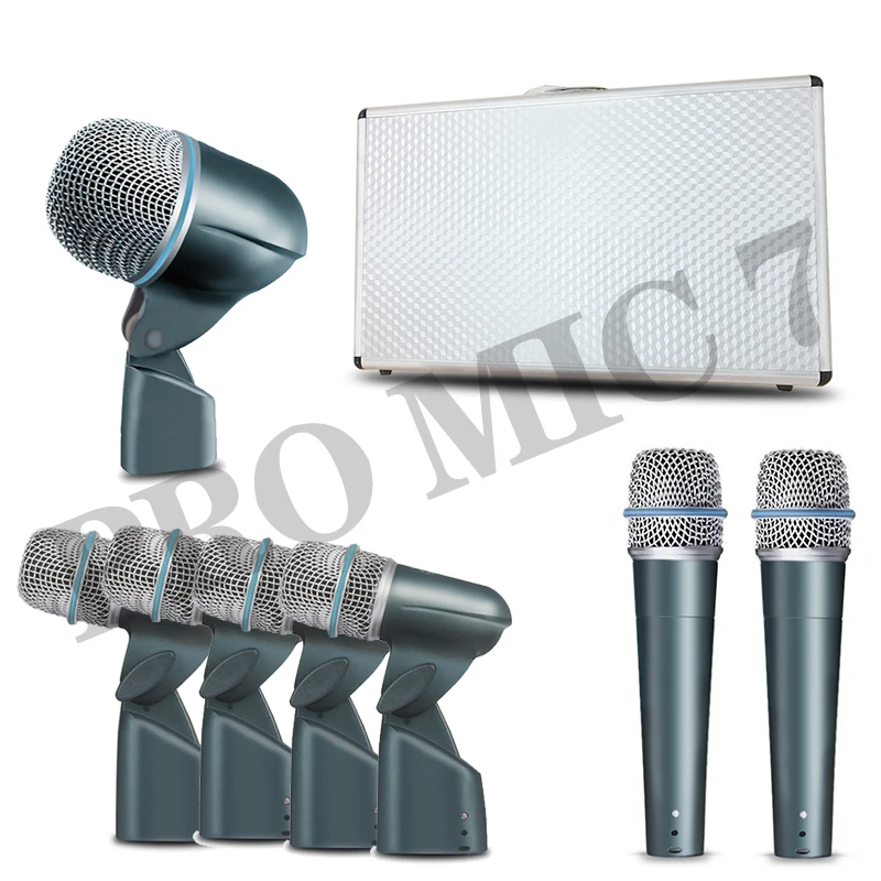 Microphone accessories DMK7-7 pieces for drum microphone, stage performance instrument microphone