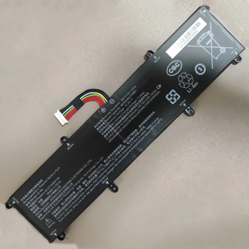 Nouvelle batterie pour ordinateur portable B14G 271446414S, 15,2 V, 70 Wh, 4610 mAh, pour les ordinateurs portables et tablettes Netbook Tsinghua Tongfang Chaorui L860-T2.
