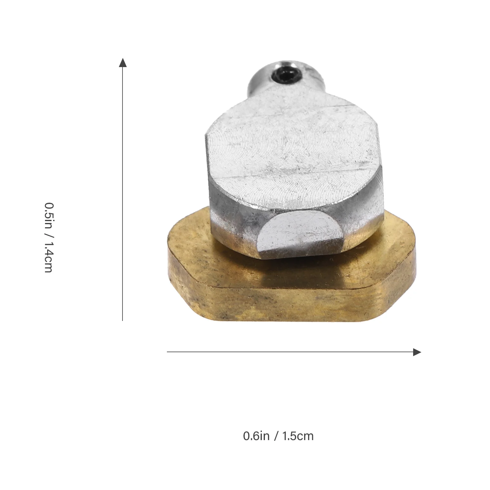 

2Pcs Tattoos Machine Adjustable Eccentric Wheel Golden 0.9mm Hex Socket Wrench Rotary Cam Wheel for Tattoos Machine Supply