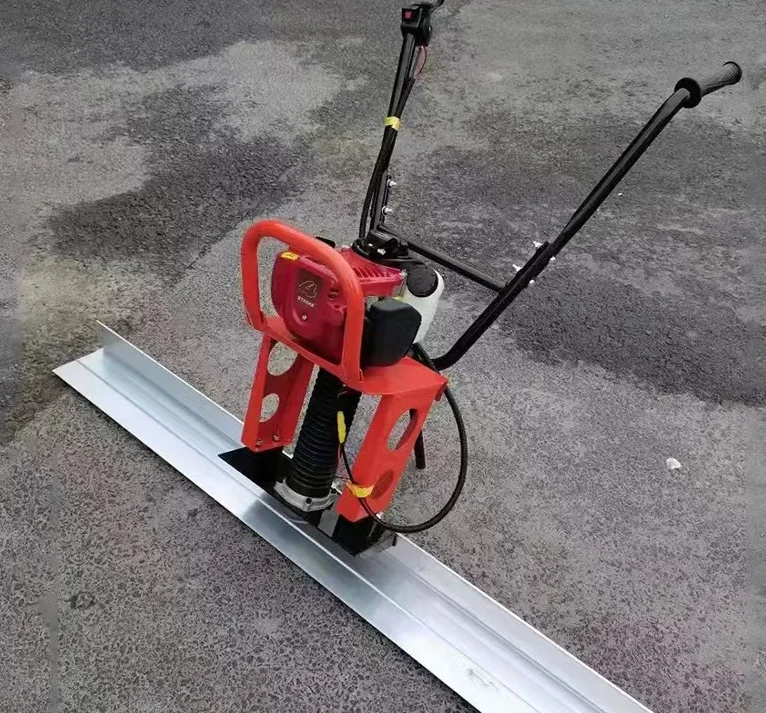 Concrete Floor Vibratory Handheld Electric Concrete Level Vibrating Screed Ruler - view 4