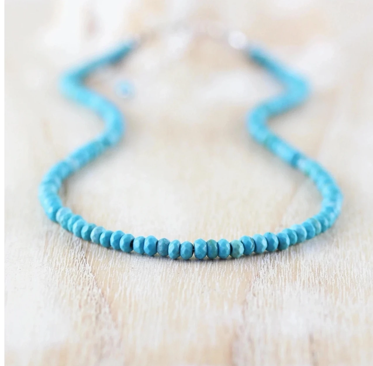 Yellow & Blue Sapphire Gemstone Beaded Necklace