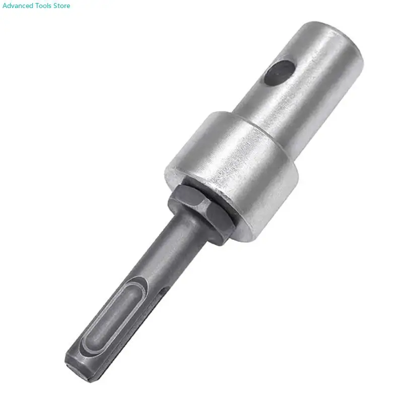 SDS Socket Adapter Round Shank Screwdriver Socket Adapter Holder Drill Bits W91B
