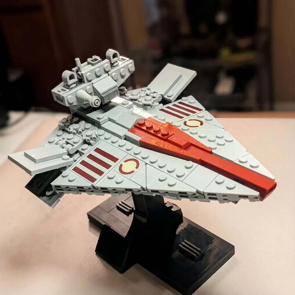 NEW MOC Republic Victory Class Destroyer The Imperial Acclamator-Class Assault Ships Building Blocks Set  DIY Bricks Toys Gifts