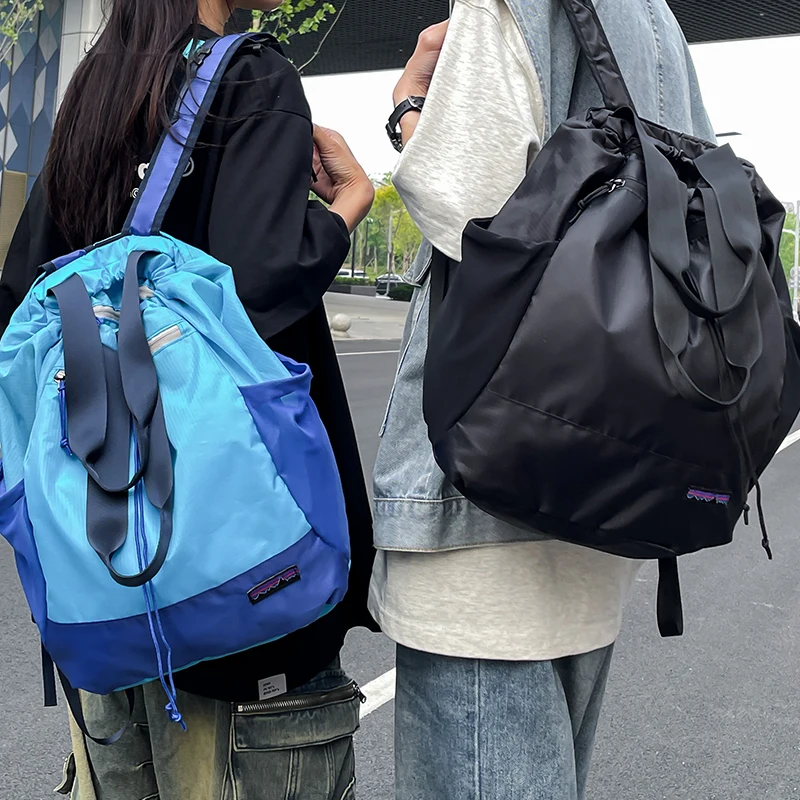 حقيبة ظهر خفيفة الوزن قابلة للطي بسعة كبيرة، مناسبة للمشي لمسافات طويلة والسفر والمغامرات الخارجية - أكتاف قابلة للتعديل