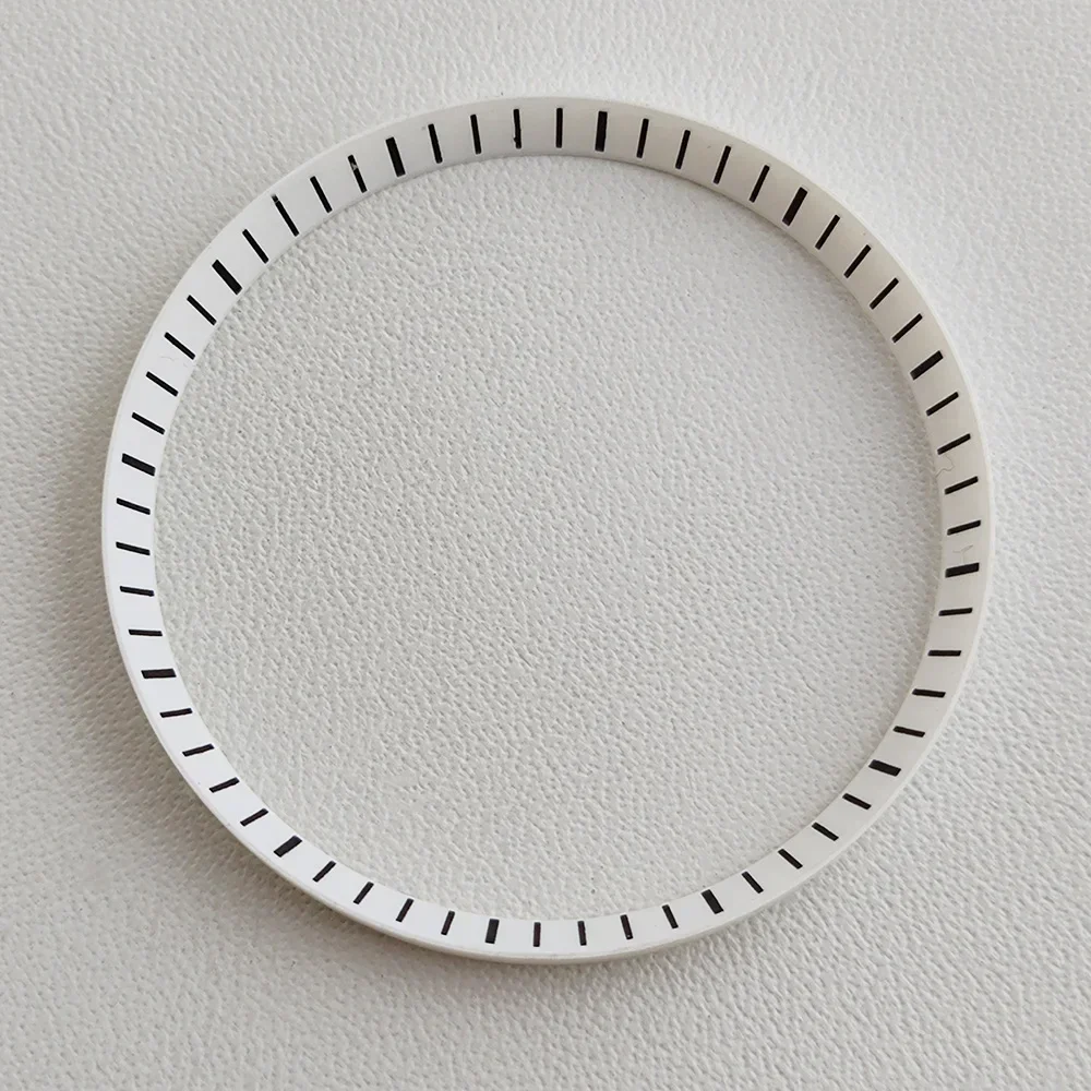 Mod SKX007 นาฬิกา Chapter แหวน Seiko SKX007 SRPD ดําน้ํา NH35 NH36 นาฬิกาเปลี่ยน Hard พลาสติกด้านในแหวนขนาด 30.5*27.5 มม.