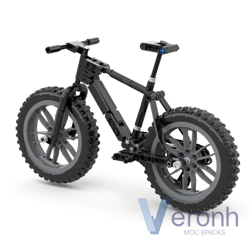 Technology Mountain Bike Model Set MOC Building Blocks Creative High-Tech Bricks Educational Puzzle Kid Construction Toys Gifts