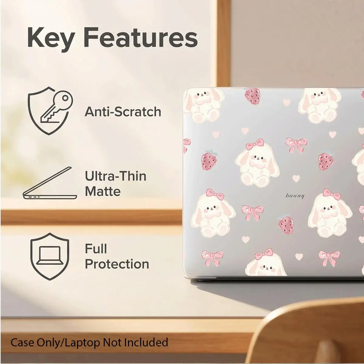 Case for MacBook,compatible with 13 Neo/13.3 Air/13.3 Pro/13.6Air/14.2 Pro/15Air/16.90Pro