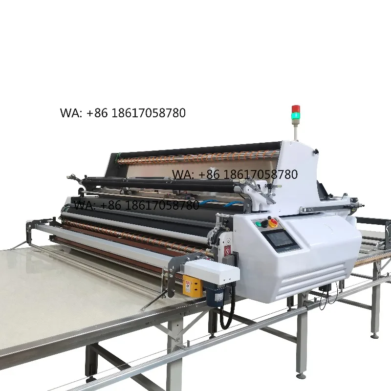 Automatic Fabric Spreading Cutting Machine New Condition with Motor As Core Component for Rough Slippery Fabric & Roll Spreaders
