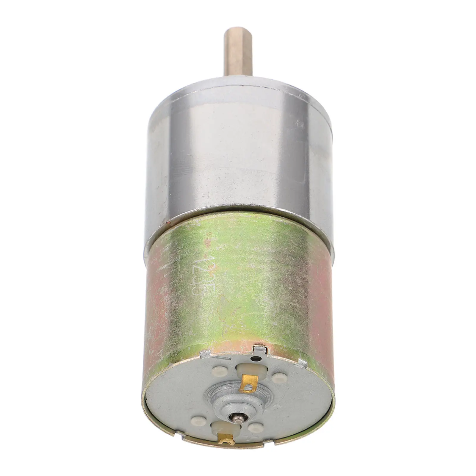 Dc 12V Speed Reduction Gear Motor High Torque Low Noise Micro Geared Motor for DIY Robotics Control Compact