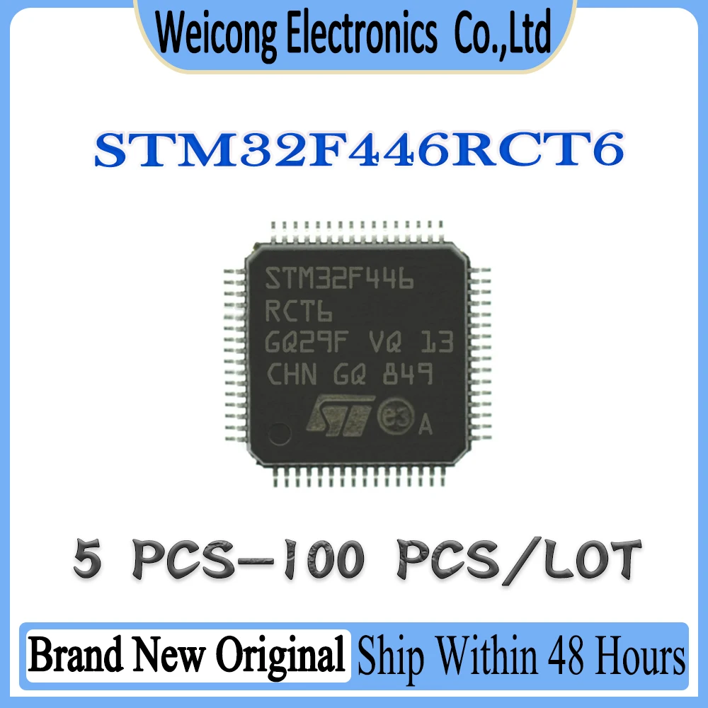 

STM32F446 STM32F446RCT6 STM32F446RCT STM32F446RC STM32F446R STM32F STM32 STM New Original IC MCU Chip LQFP-64